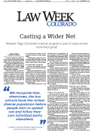 Law Week Colorado: Casting a wider net